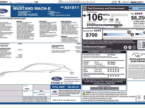 Used 2024 Ford Mustang Mach-E Premium RWD image 15