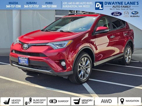 Used 2018 Toyota RAV4 Limited w/ All Weather Liner Package AWD/4WD image 1