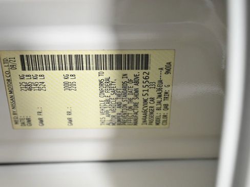 Used 2021 Nissan Maxima 3.5 SV w/ Floor Mat Group image 33