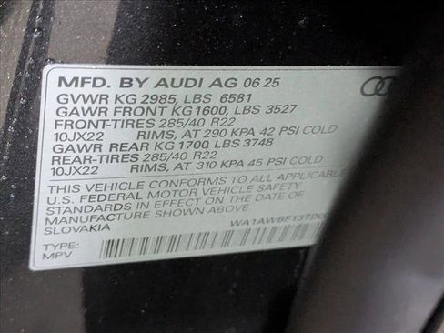 New 2026 Audi SQ8 Premium Plus image 19