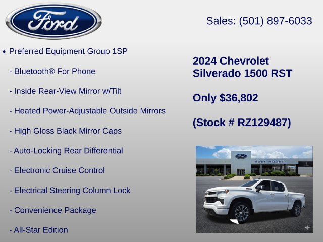 Used 2024 Chevrolet Silverado 1500 RST AWD/4WD image 12