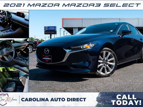 Used 2021 MAZDA MAZDA3 s FWD image 1