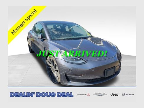 Used 2022 Tesla Model 3 Performance AWD/4WD image 1