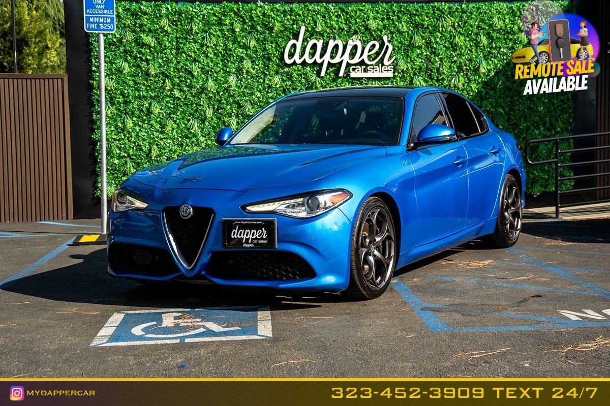 Used 2019 Alfa Romeo Giulia Ti Sport w/ Quick Order Package 22U Sport RWD image 1