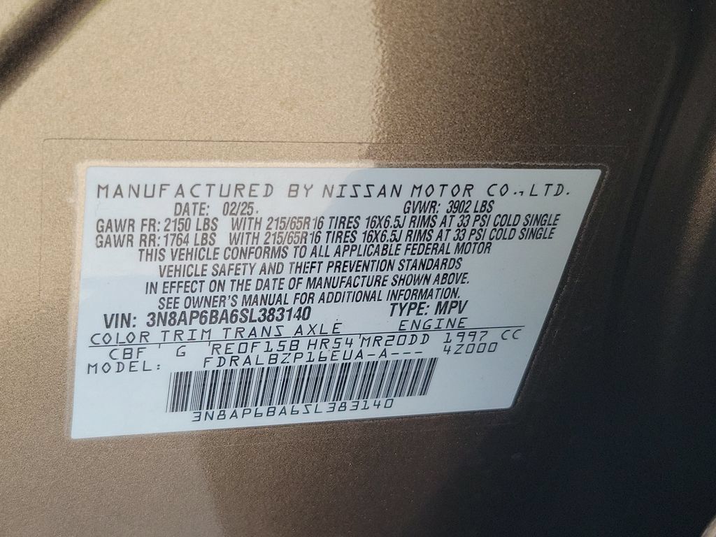 Certified 2025 Nissan Kicks S FWD image 32