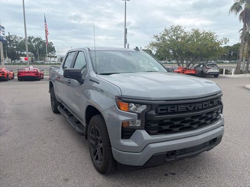 Used 2024 Chevrolet Silverado 1500 Custom w/ Turbomax Blackout Package RWD image 1