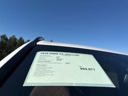 Used 2026 BMW X5 sDrive40i w/ M Sport Package image 18