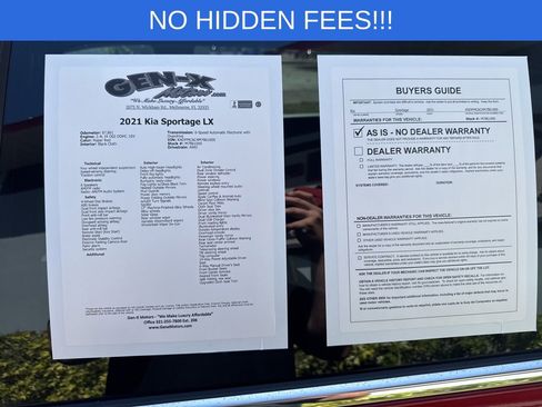 Used 2021 Kia Sportage LX w/ LX AWD Popular Package image 8