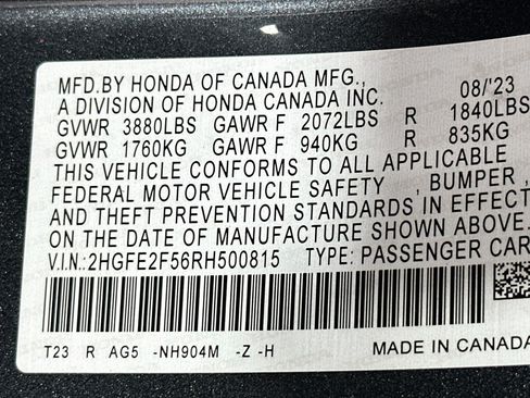 Used 2024 Honda Civic Sport image 23