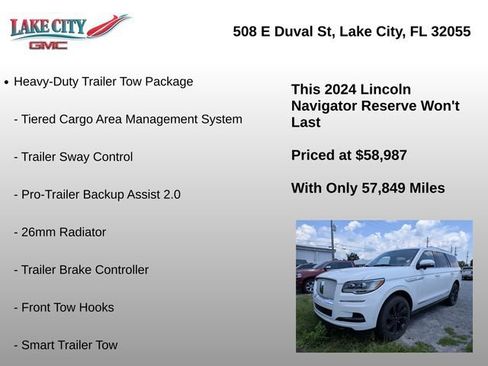 Used 2024 Lincoln Navigator Reserve AWD/4WD image 14