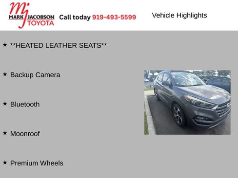 Used 2016 Hyundai Tucson Limited w/ Option Group 03 FWD image 5