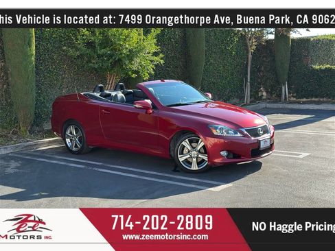 Used 2012 Lexus IS 250C image 1