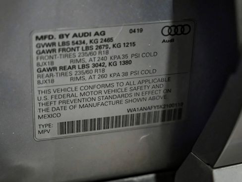 Used 2019 Audi Q5 2.0T Premium w/ Convenience Package image 62