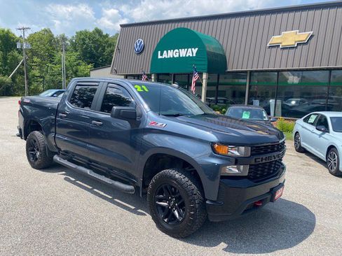 Used 2021 Chevrolet Silverado 1500 Custom Trail Boss w/ Safety Confidence Package image 1