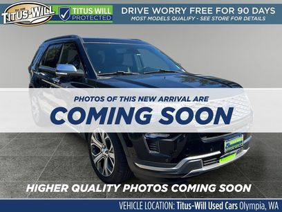 Used 2018 Ford Explorer Platinum