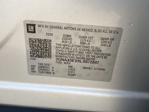 Used 2020 Chevrolet Equinox LS AWD/4WD image 33