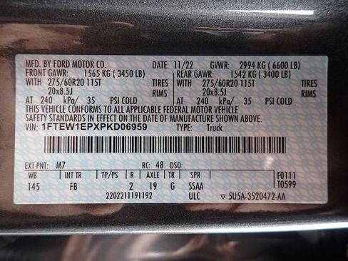 Certified 2023 Ford F150 XLT w/ Equipment Group 302A High image 23