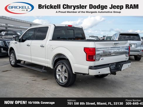 Used 2020 Ford F150 Platinum w/ Equipment Group 701A Luxury image 7