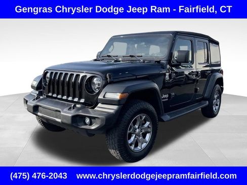 Certified 2020 Jeep Wrangler Unlimited Sport AWD/4WD image 3