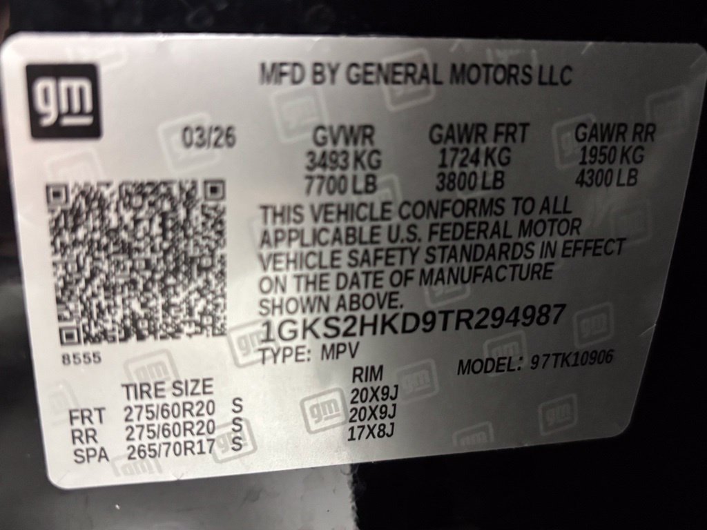 Used 2026 GMC Yukon XL AT4 AWD/4WD image 11