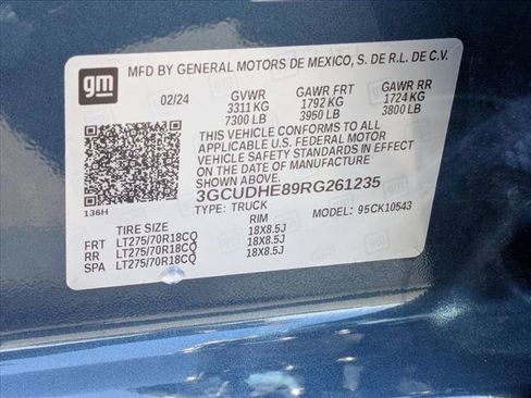 Used 2024 Chevrolet Silverado 1500 ZR2 w/ Technology Package AWD/4WD image 25