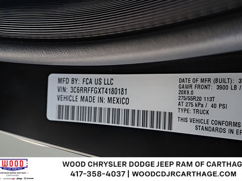 New 2026 RAM 1500 Big Horn AWD/4WD image 16