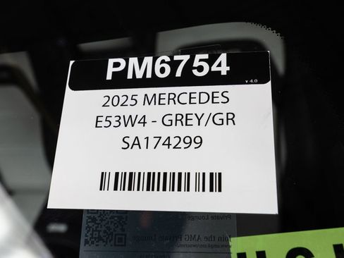 Used 2025 Mercedes-Benz E 53 AMG e 4MATIC Sedan image 41