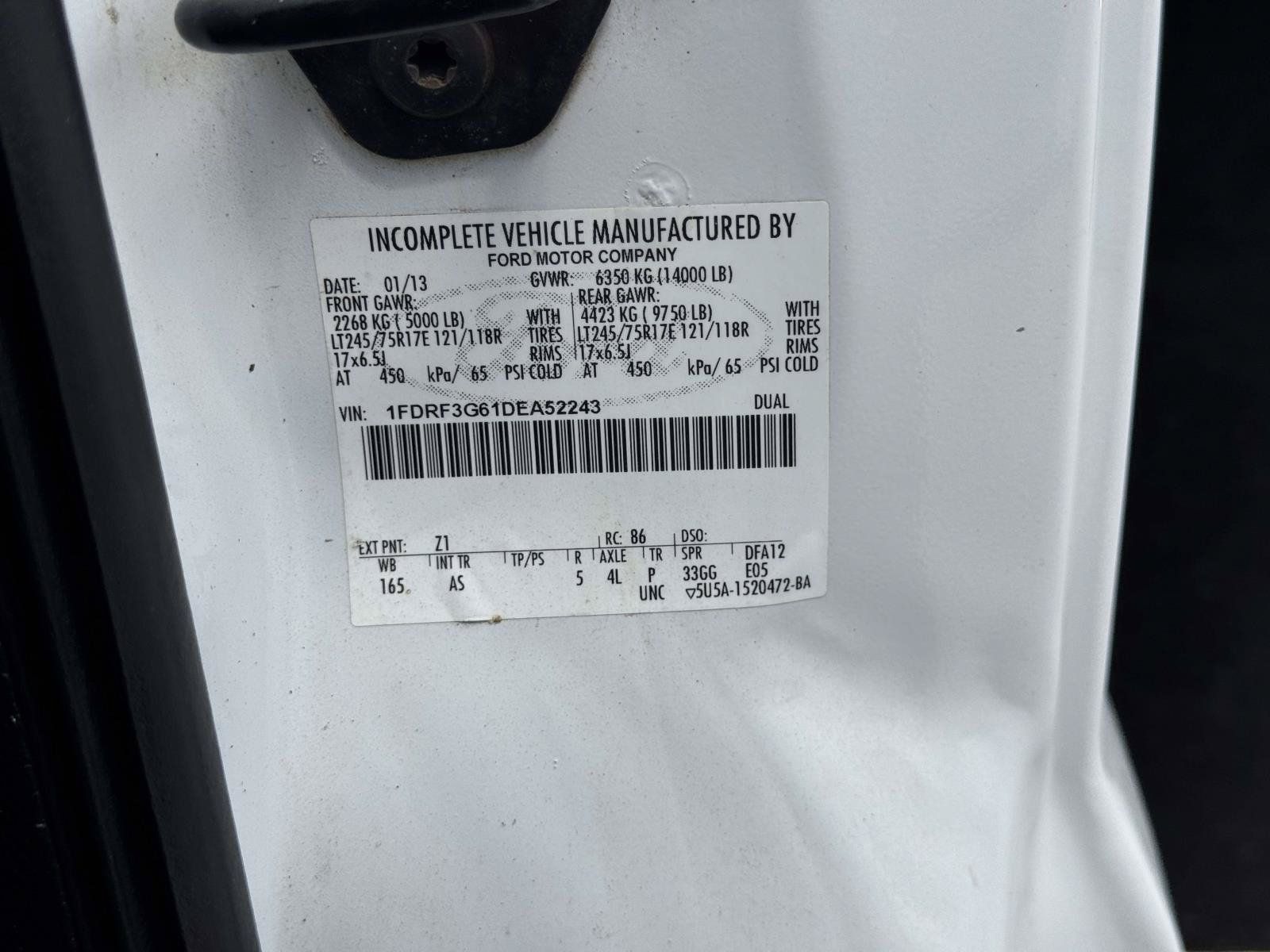 Used 2013 Ford F350 XL w/ XL Value Pkg RWD image 12