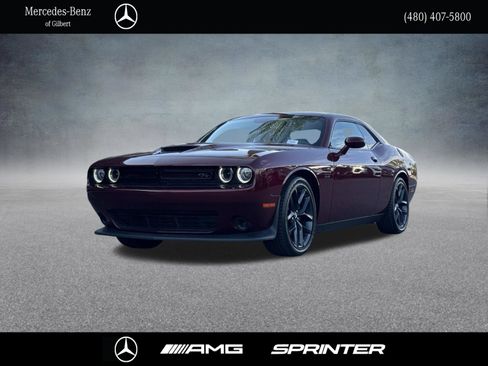 Used 2023 Dodge Challenger R/T w/ Blacktop Package RWD image 1