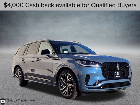 New 2026 Lincoln Aviator Black Label w/ Jet Appearance Package AWD/4WD image 1