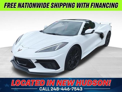 Used 2025 Chevrolet Corvette Stingray Preferred Cpe w/ Z51 Performance Package RWD image 1