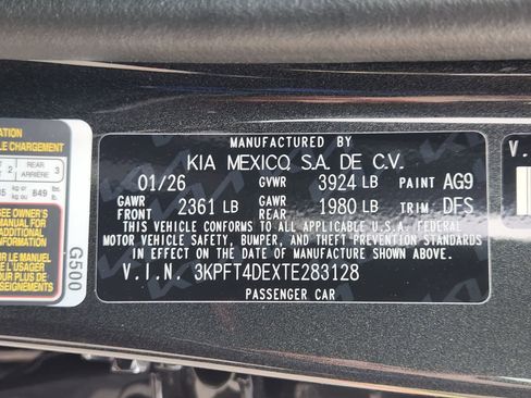 New 2026 Kia K4 LXS FWD image 25