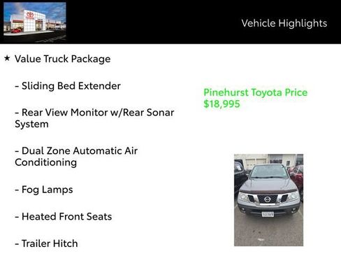 Used 2019 Nissan Frontier SV w/ Value Truck Package image 19