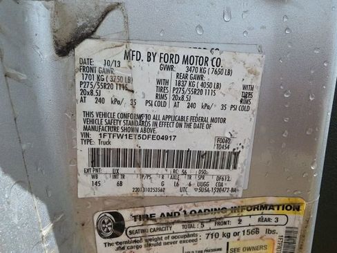 Used 2013 Ford F150 FX4 w/ Luxury Equipment Group image 32