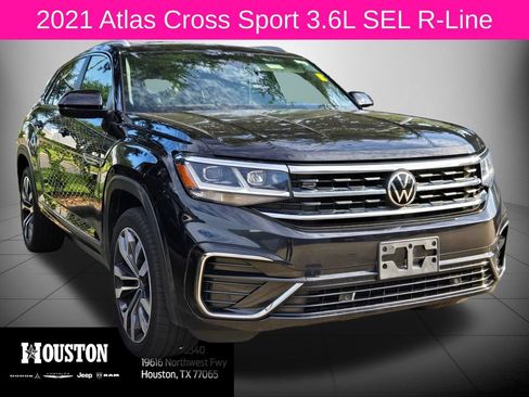 Used 2021 Volkswagen Atlas Cross Sport SEL R-Line AWD/4WD image 1