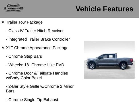 Used 2021 Ford F150 XLT w/ Equipment Group 302A High AWD/4WD image 16