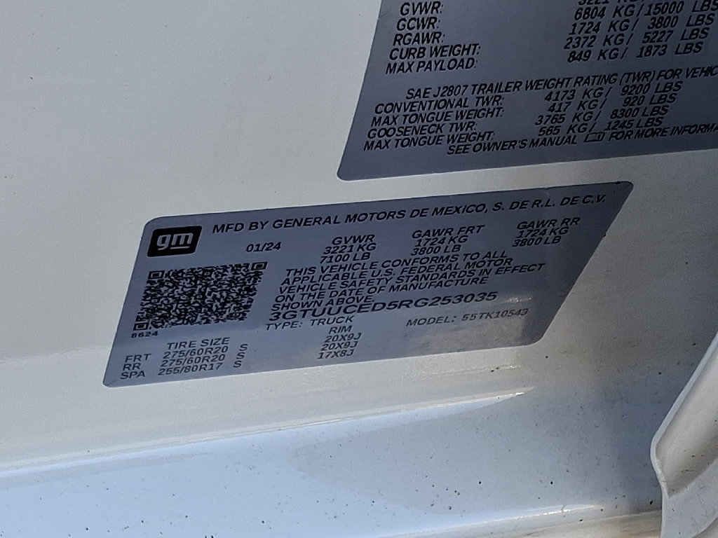 Used 2024 GMC Sierra 1500 Elevation AWD/4WD image 25