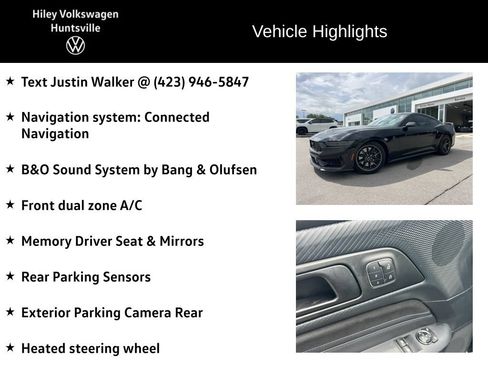 Used 2024 Ford Mustang Dark Horse RWD image 6