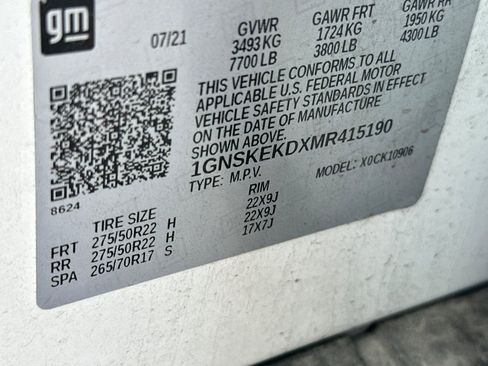 Used 2021 Chevrolet Suburban RST image 54