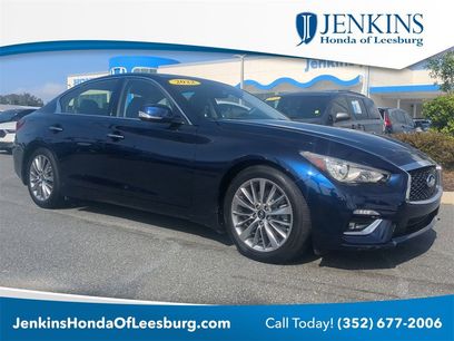 Used 2022 INFINITI Q50 Luxe w/ Cargo Package