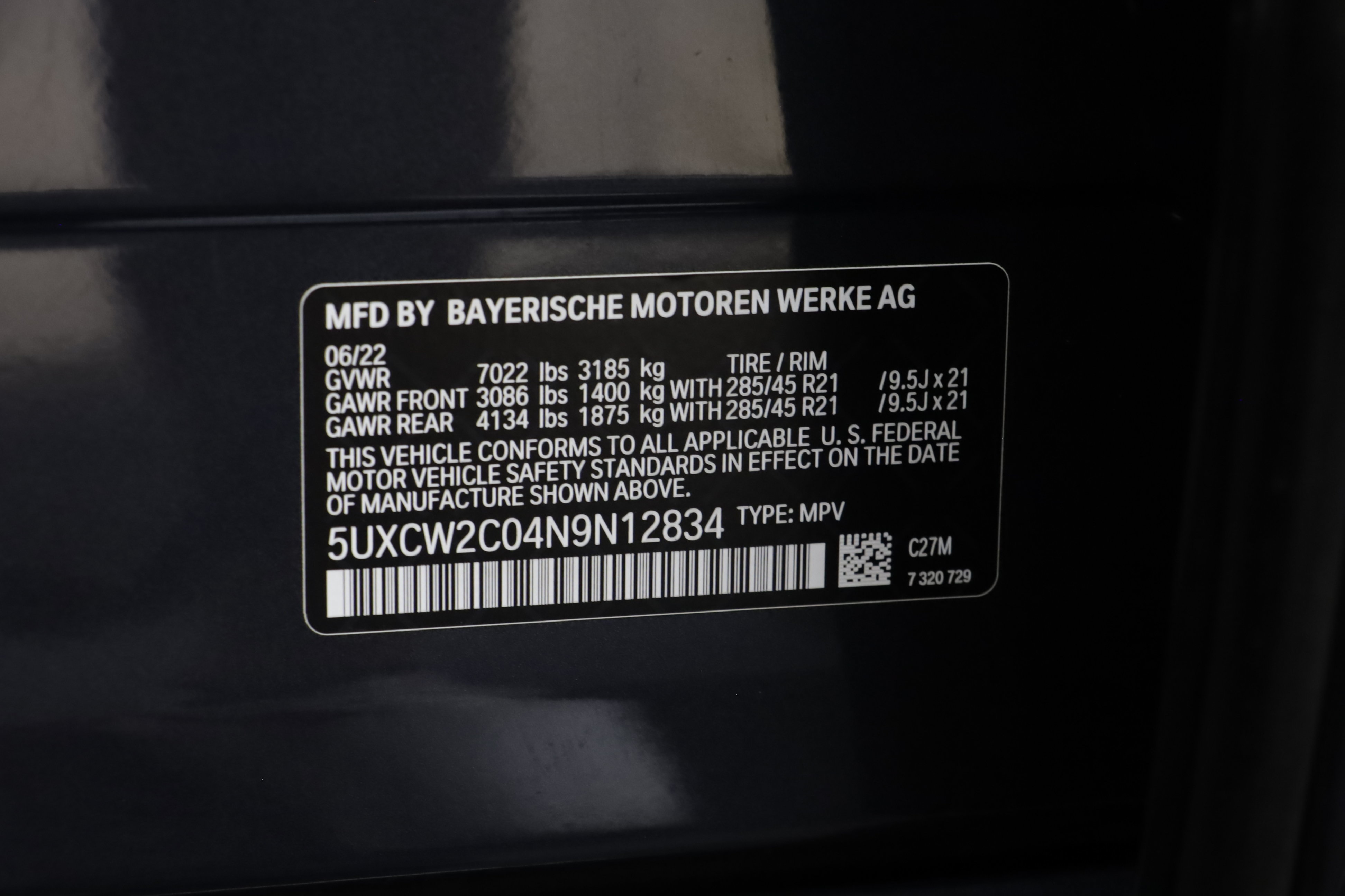 Used 2022 BMW X7 xDrive40i w/ M Sport Package AWD/4WD image 30