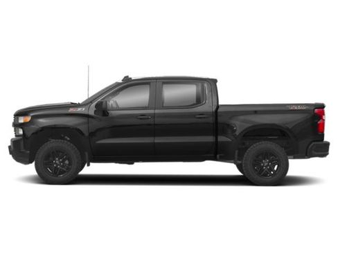 Used 2021 Chevrolet Silverado 1500 Custom Trail Boss w/ Midnight Edition AWD/4WD image 3