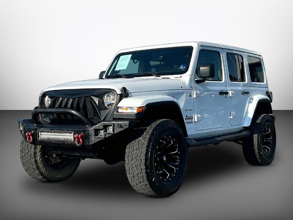 Used 2022 Jeep Wrangler Unlimited Sahara w/ Safety Group AWD/4WD image 3