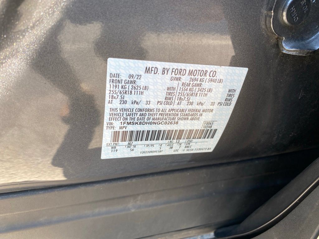 Used 2022 Ford Explorer XLT w/ Equipment Group 202A AWD/4WD image 14