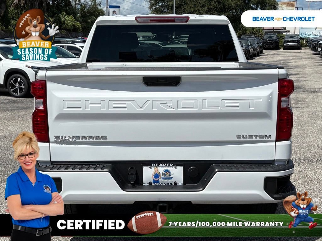 Used 2025 Chevrolet Silverado 1500 Custom AWD/4WD image 6
