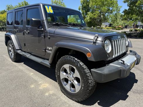 Used 2016 Jeep Wrangler Unlimited Sahara AWD/4WD image 1