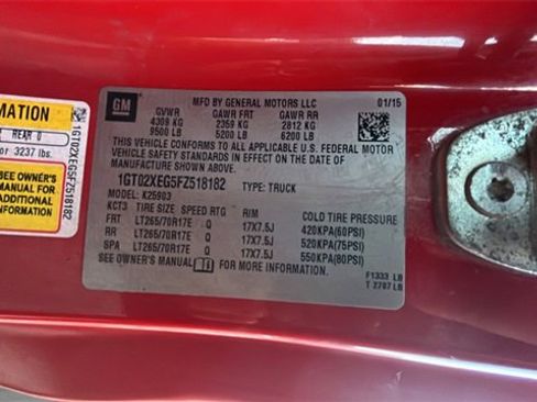 Used 2015 GMC Sierra 2500 4x4 Regular Cab w/ Sierra Convenience Package image 24