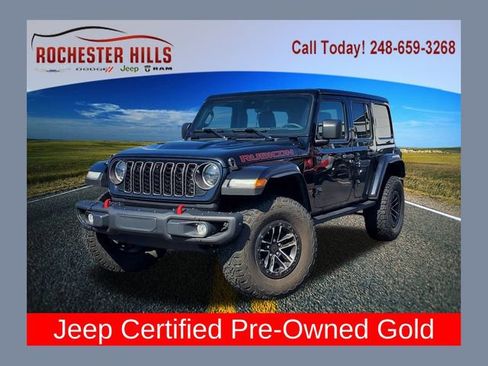 Certified 2024 Jeep Wrangler Unlimited Rubicon image 1