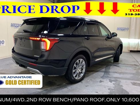 Certified 2025 Ford Explorer Platinum AWD/4WD image 3