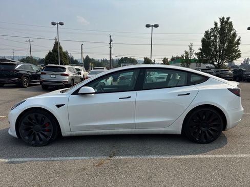 Used 2021 Tesla Model 3 Performance AWD/4WD image 9